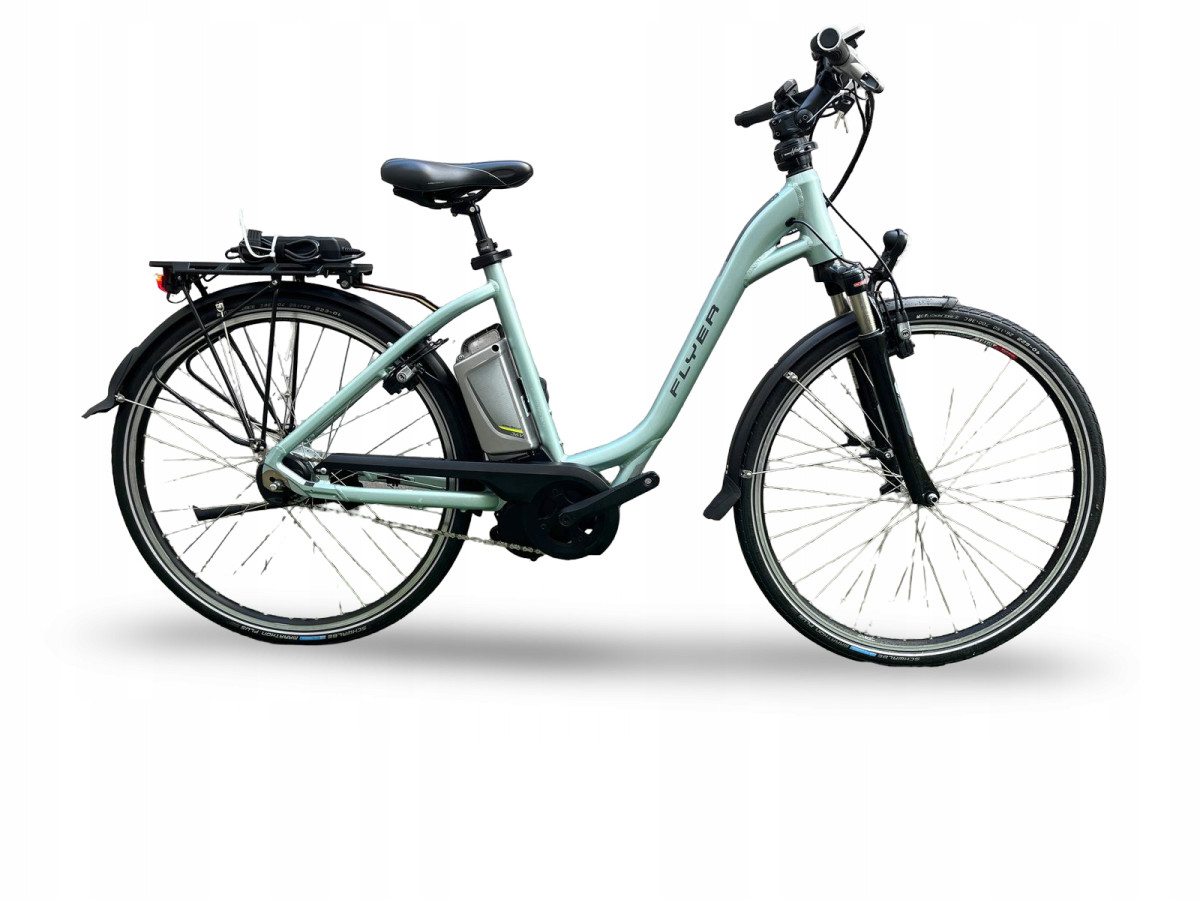 ROWER ELEKTRYCZNY FLYER C10 RAMA 50CM PANASONIC SHIMANO NEXUS 8