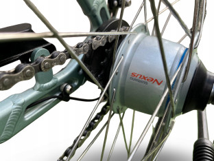 ROWER ELEKTRYCZNY FLYER C10 RAMA 50CM PANASONIC SHIMANO NEXUS 8