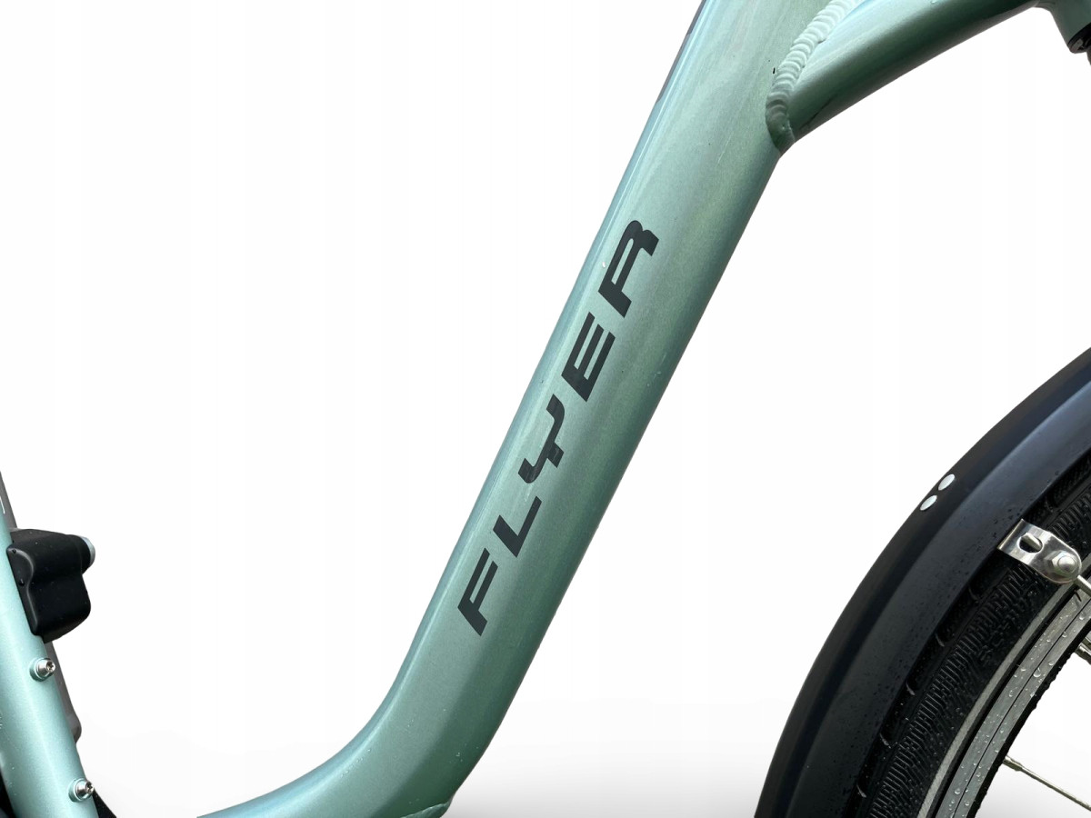 ROWER ELEKTRYCZNY FLYER C10 RAMA 50CM PANASONIC SHIMANO NEXUS 8