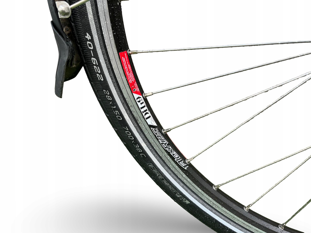 ROWER ELEKTRYCZNY FLYER C10 RAMA 50CM PANASONIC SHIMANO NEXUS 8