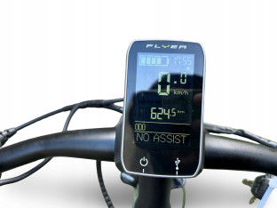 ROWER ELEKTRYCZNY FLYER C10 RAMA 50CM PANASONIC SHIMANO NEXUS 8