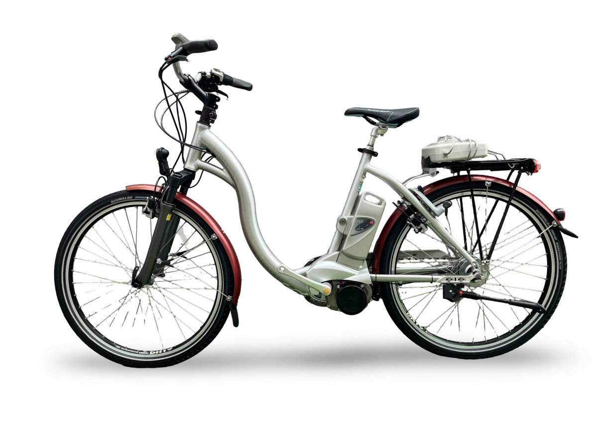 ROWER ELEKTRYCZNY FLYER C10 RAMA 50CM KOŁA 26" PANASONIC SHIMANO NEXUS 8S