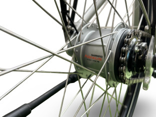 ROWER ELEKTRYCZNY FLYER C10 RAMA 50CM KOŁA 26" PANASONIC SHIMANO NEXUS 8S
