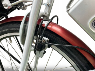 ROWER ELEKTRYCZNY FLYER C10 RAMA 50CM KOŁA 26" PANASONIC SHIMANO NEXUS 8S