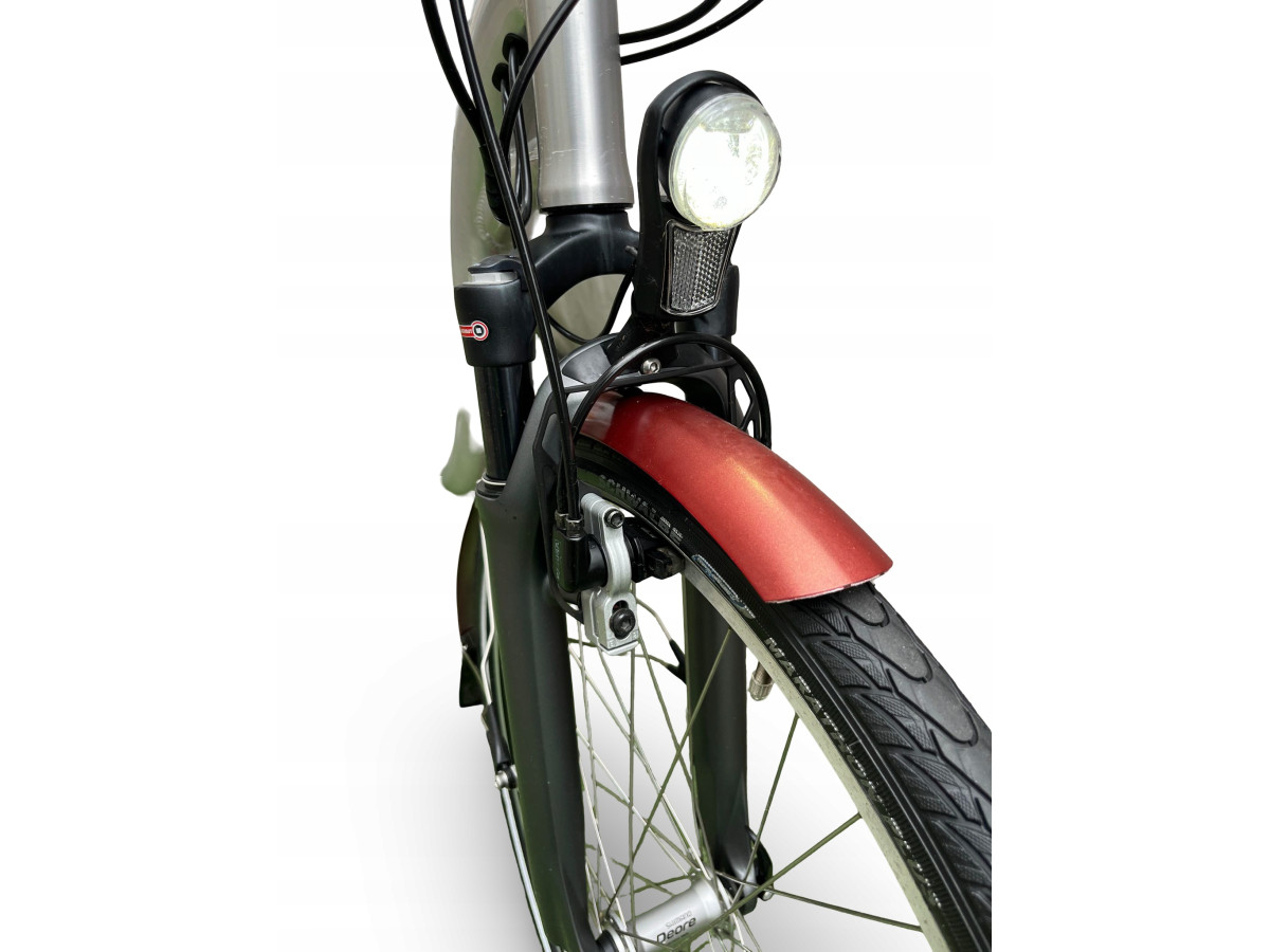 ROWER ELEKTRYCZNY FLYER C10 RAMA 50CM KOŁA 26" PANASONIC SHIMANO NEXUS 8S