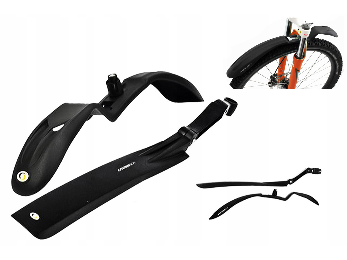 KOMPLET BŁOTNIKI SIMPLA CROSS SDR PRZÓD + TYŁ KOŁA 26-29"