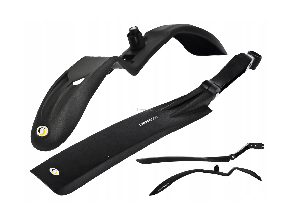 KOMPLET BŁOTNIKI SIMPLA CROSS SDR PRZÓD + TYŁ KOŁA 26-29"