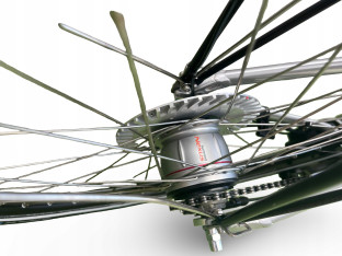 ROWER ELEKTRYCZNY FLYER C10 KOŁA 26" PANASONIC 36V SHIMANO NEXUS 8S