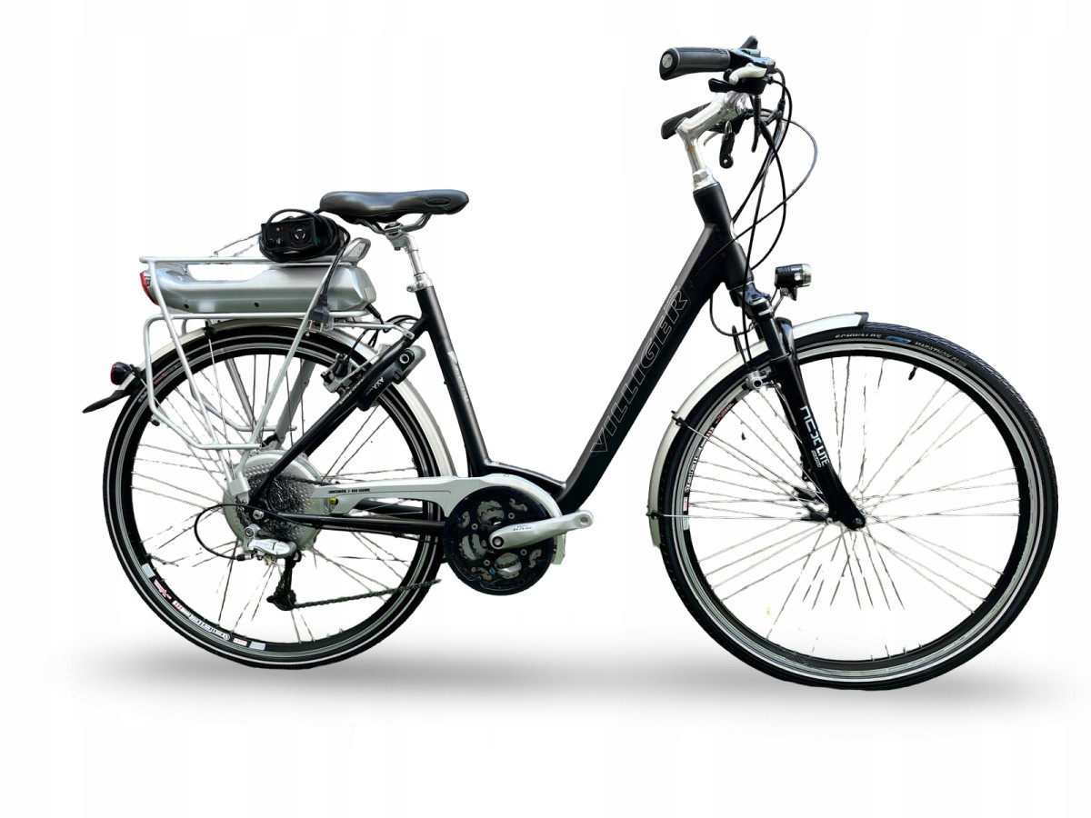 ROWER ELEKTRYCZNY VILLIGER LEVENTINA+ TOUR RAMA 50CM BIONX SHIMANO DEORE