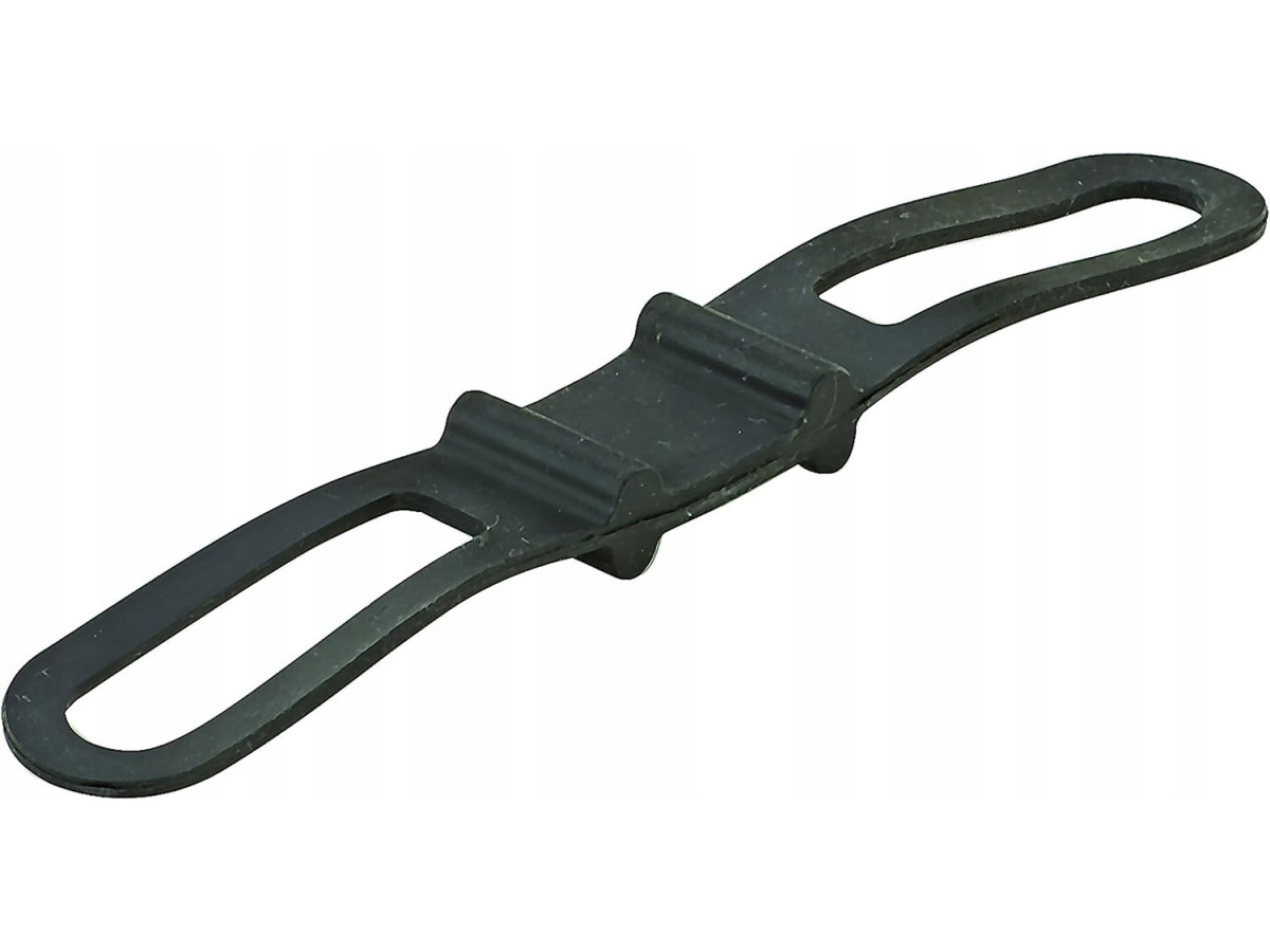 LATARKA LED LAMPKA ROWEROWA PROPHETE Z SILIKONOWYM UCHWYTEM