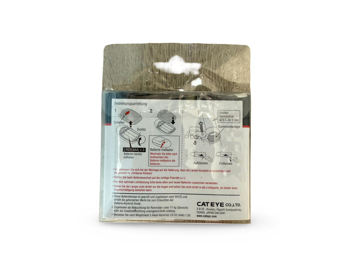 LAMPKA ROWEROWA TYŁ TYLNA CATEYE TL-LD260G