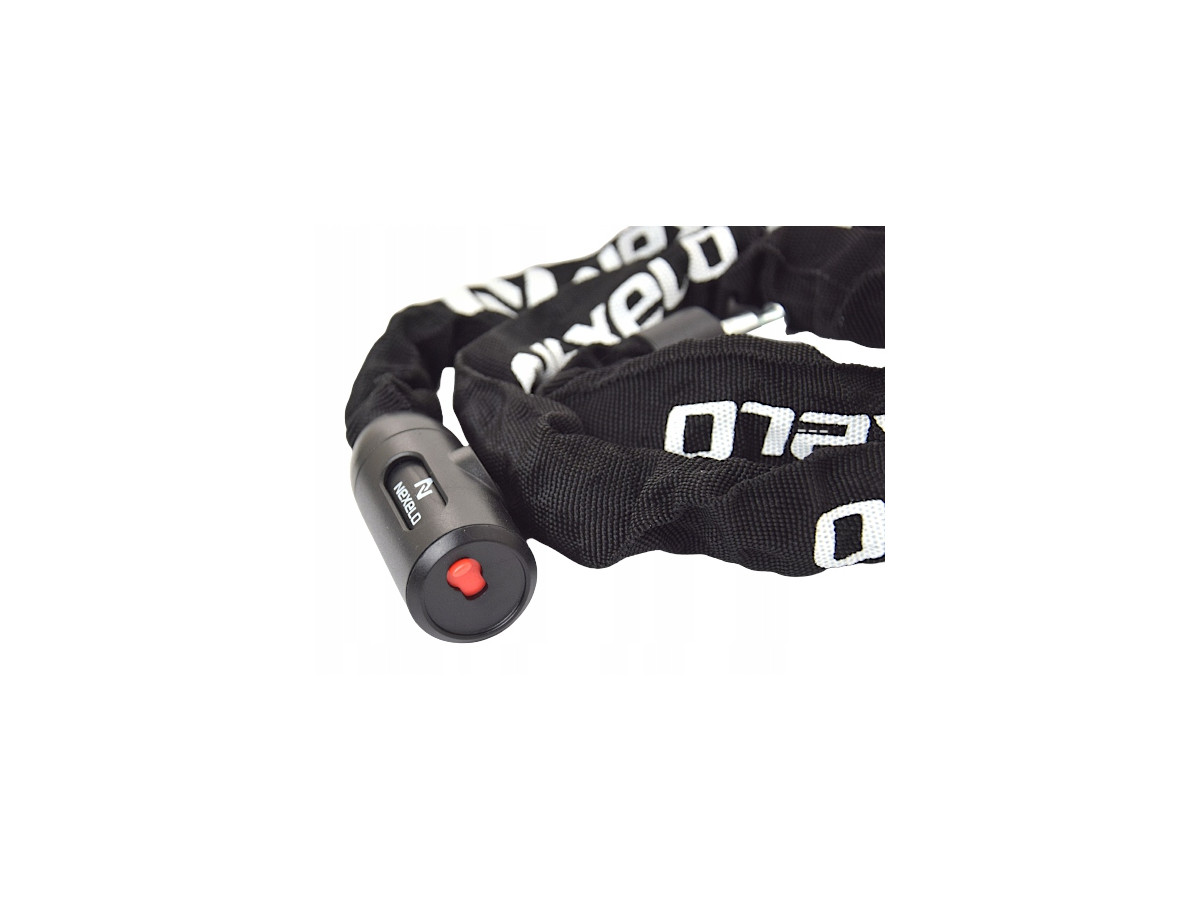 ZAPIĘCIE ROWEROWE NA KLUCZ ŁAŃCUCH NEXELO 1200/6 [Kolor Czarny]