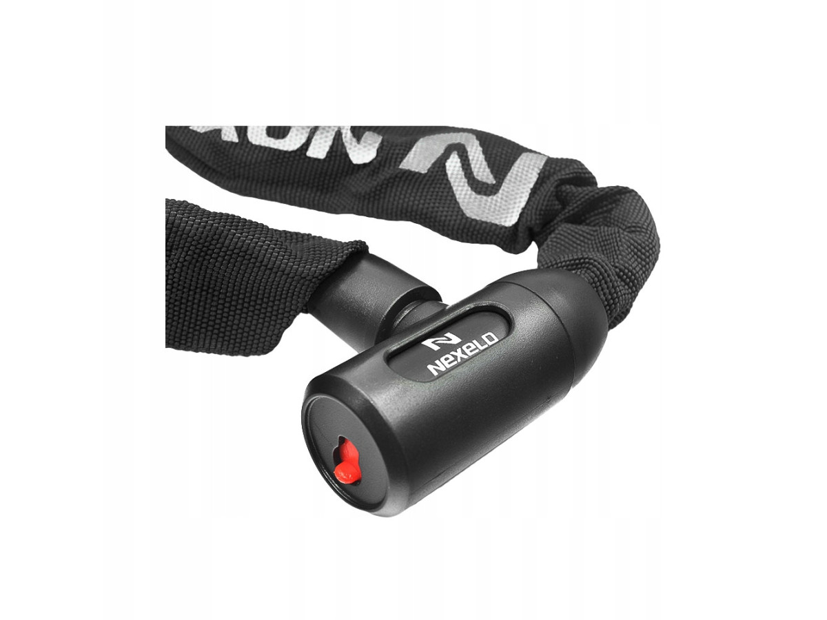 ZAPIĘCIE ROWEROWE NA KLUCZ ŁAŃCUCH NEXELO 1200/6 [Kolor Czarny]