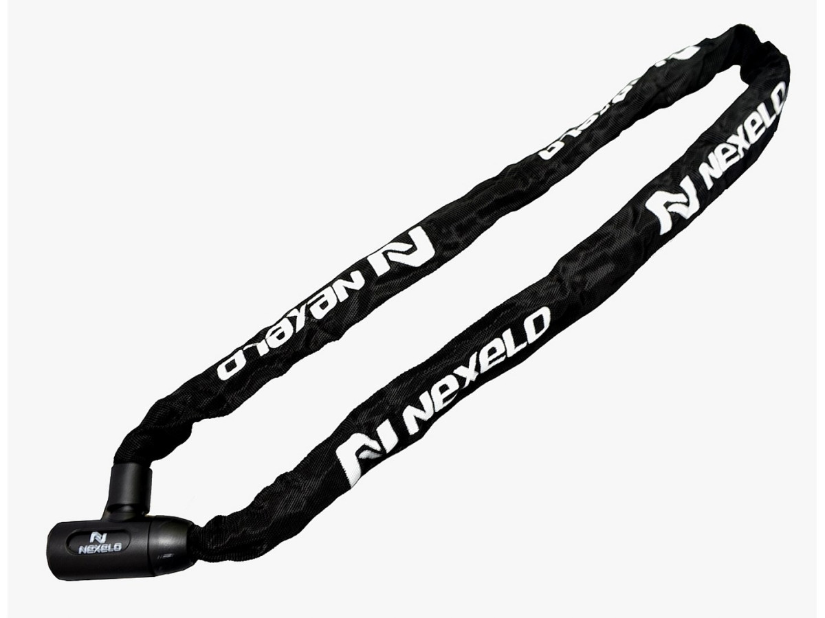 ZAPIĘCIE ROWEROWE NA KLUCZ ŁAŃCUCH NEXELO 1200/6 [Kolor Czarny]