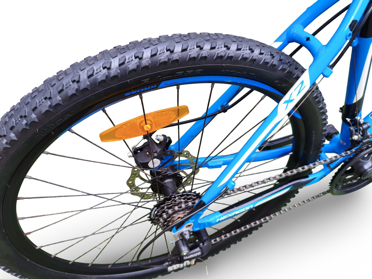 ROWER HEXAGON KROSS X2 RAMA M 19" KOŁA 26'' SHIMANO TARCZE