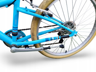 ROWER JUNIOR KOŁA 24" BTWIN POPLY 300 SRAM GRIPSHIFT