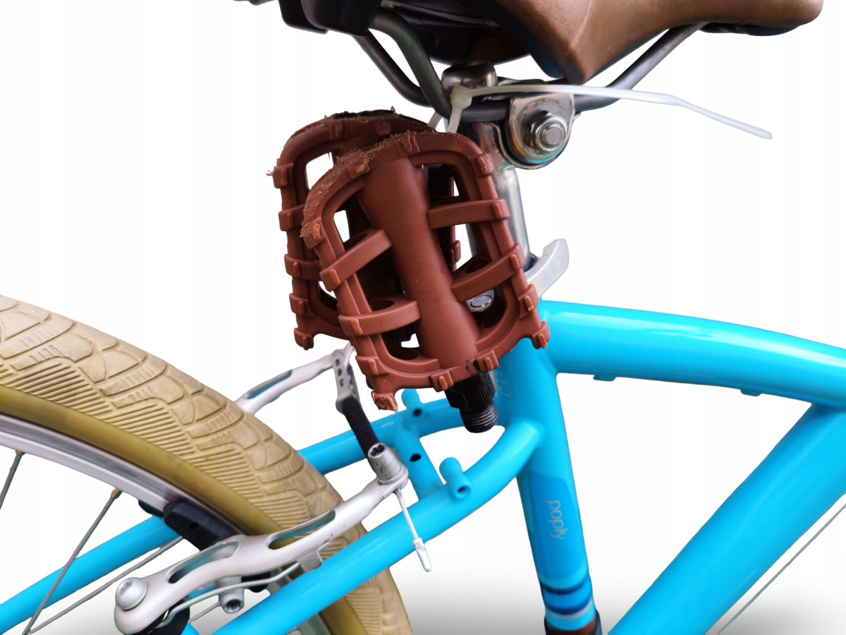 ROWER JUNIOR KOŁA 24" BTWIN POPLY 300 SRAM GRIPSHIFT