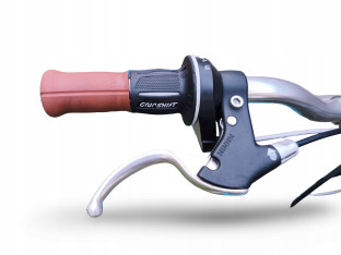 ROWER JUNIOR KOŁA 24" BTWIN POPLY 300 SRAM GRIPSHIFT