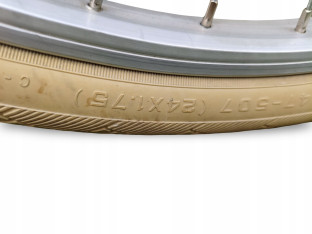 ROWER JUNIOR KOŁA 24" BTWIN POPLY 300 SRAM GRIPSHIFT