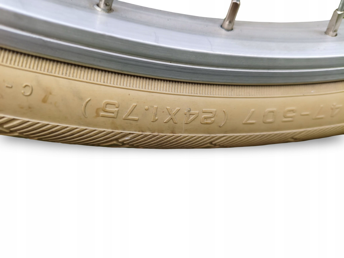 ROWER JUNIOR KOŁA 24" BTWIN POPLY 300 SRAM GRIPSHIFT