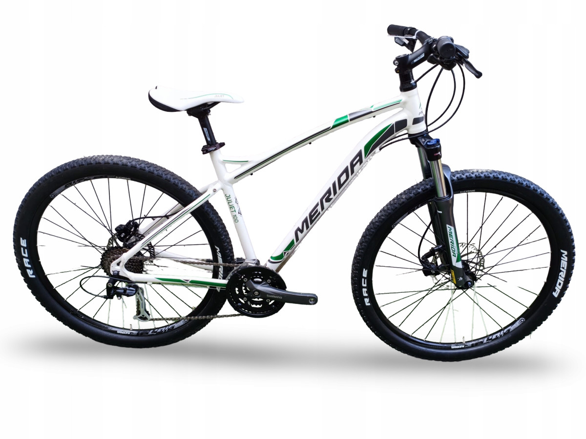 ROWER MTB MERIDA JULIET 100 RAMA 18,5" KOŁA 27,5" SHIMANO ALIVIO 3X9