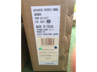 RAMA ROWEROWA MTB BREEZER STORM 27.5 COMP 17,5" SATIN GREY / DARK GREEN