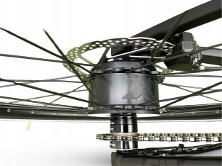 ROWER ELEKTRYCZNY URBAN ROSE SNEAK + RAMA 43CM MAHLE X35 SHIMANO HYDRAULIKA