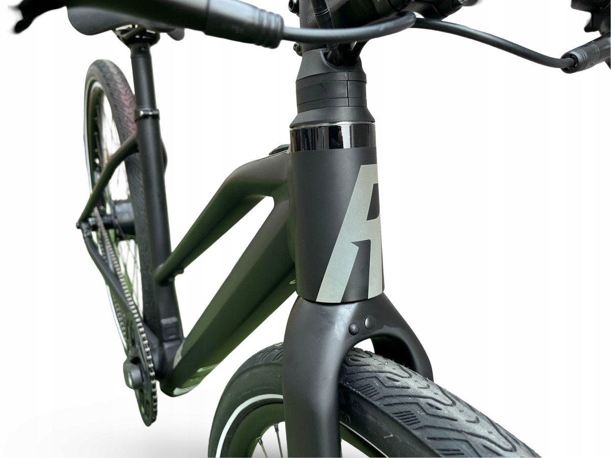 ROWER ELEKTRYCZNY URBAN ROSE SNEAK + RAMA 43CM MAHLE X35 SHIMANO HYDRAULIKA