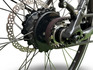 ROWER ELEKTRYCZNY ROSE SNEAK + RAMA 43CM PASEK GATES MAHLE X35