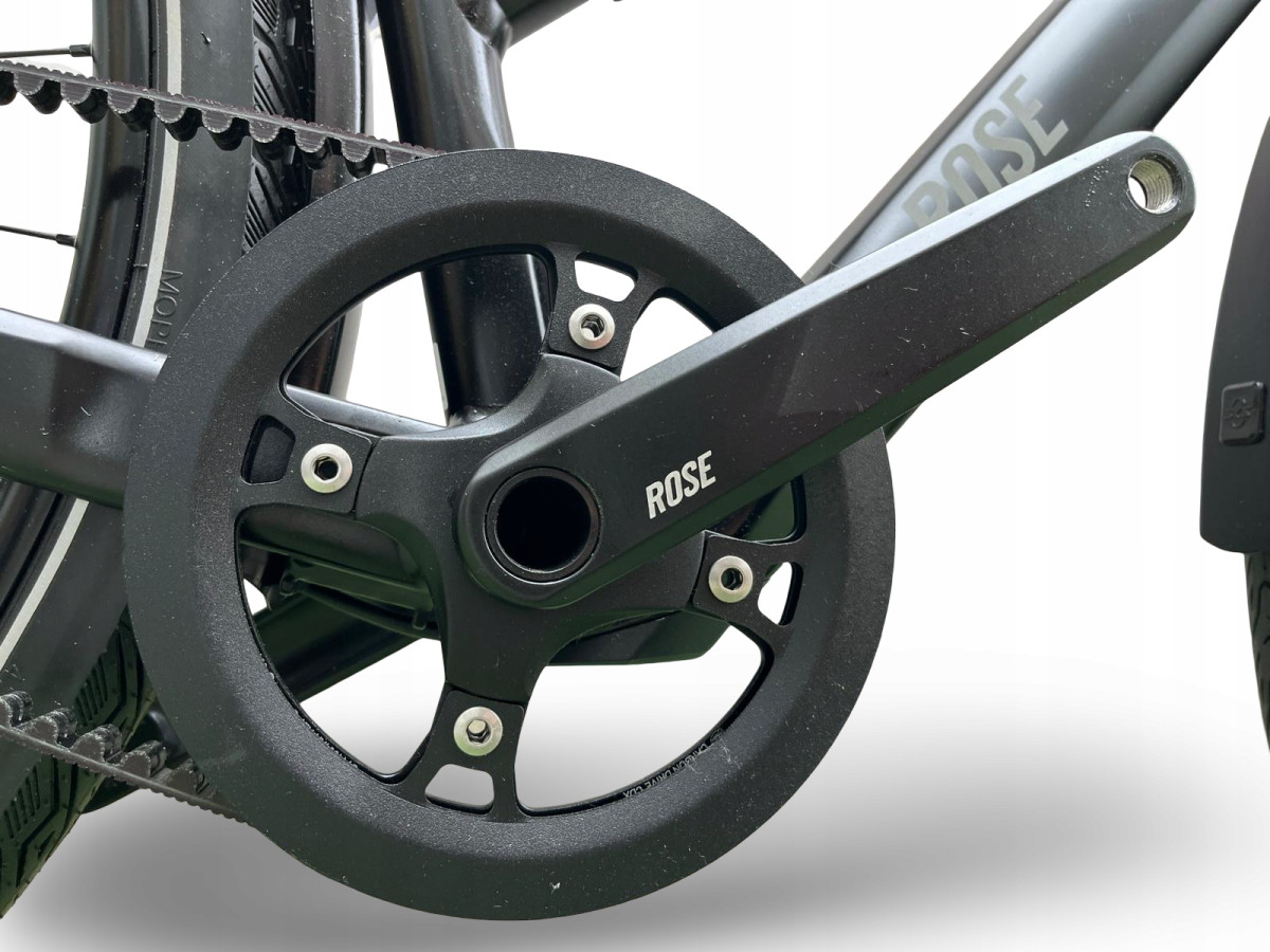 ROWER ELEKTRYCZNY ROSE SNEAK + RAMA 43CM PASEK GATES MAHLE X35