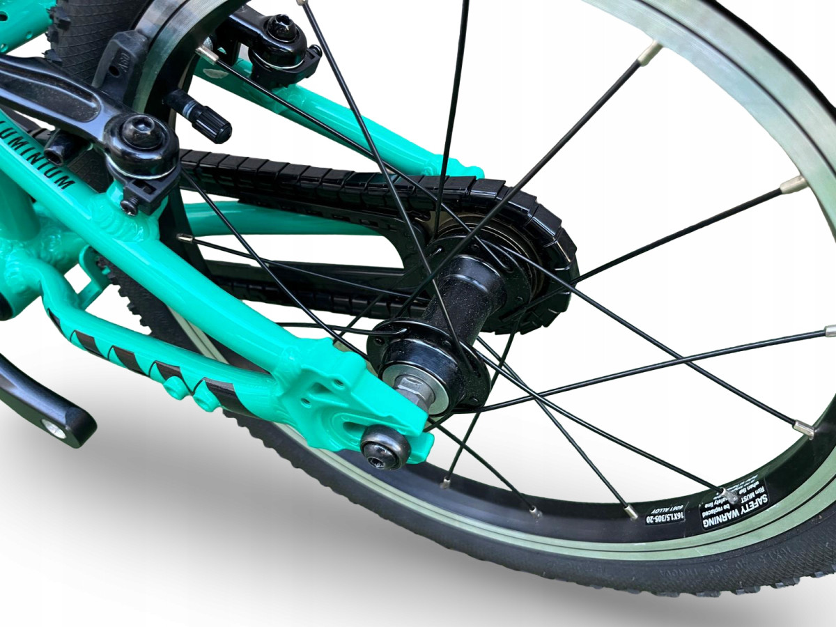 ROWER DZIECIĘCY CORRATEC BOW 16 SUPERLEKKI 5,3KG WOLNOBIEG V-BRAKE