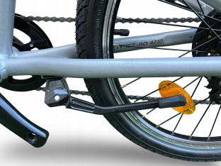 ROWER DZIECIĘCY LEKKI PUKY LS-PRO 20-7 ALU SILVER/ORANGE WAGA 7,8KG