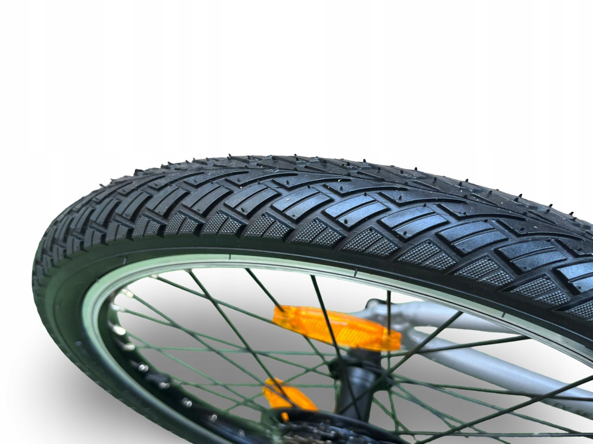 ROWER DZIECIĘCY LEKKI PUKY LS-PRO 20-7 ALU SILVER/ORANGE WAGA 7,8KG