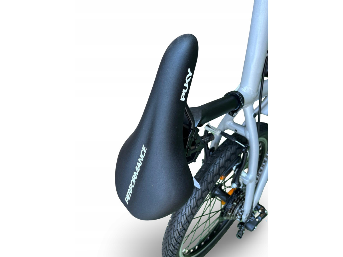 ROWER DZIECIĘCY LEKKI PUKY LS-PRO 20-7 ALU SILVER/ORANGE WAGA 7,8KG