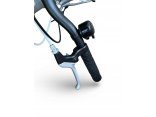 ROWER DZIECIĘCY LEKKI PUKY LS-PRO 20-7 ALU SILVER/ORANGE WAGA 7,8KG