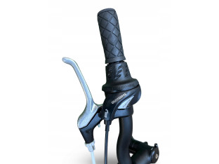 ROWER DZIECIĘCY LEKKI PUKY LS-PRO 20-7 ALU SILVER/ORANGE WAGA 7,8KG