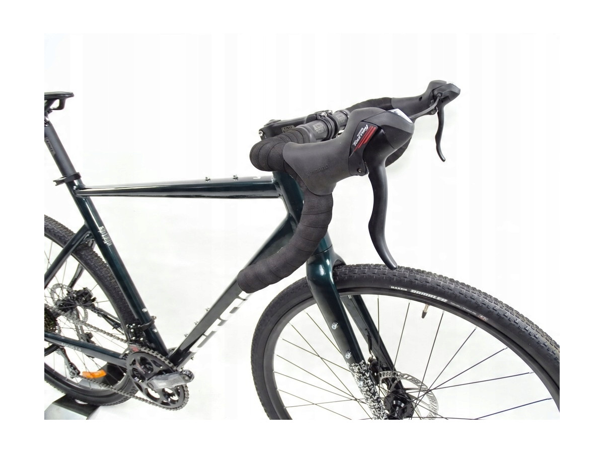 ROWER GRAVEL STORM FOCUS 1.0 RAMA L 56CM SHIMANO TOURNEY TARCZE ZIELONY