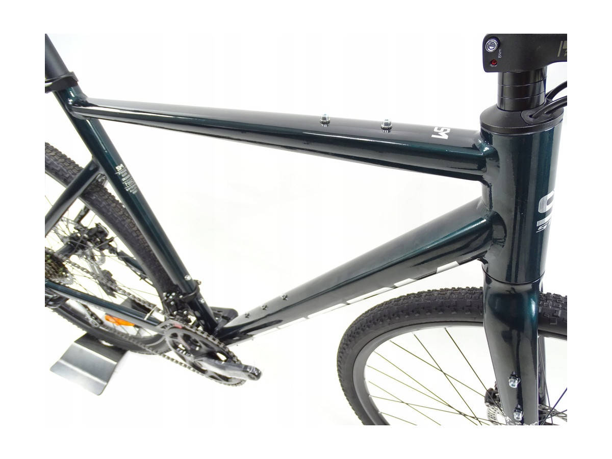 ROWER GRAVEL STORM FOCUS 1.0 RAMA L 56CM SHIMANO TOURNEY TARCZE ZIELONY