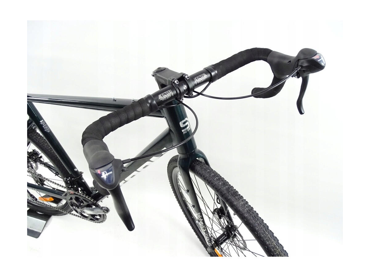 ROWER GRAVEL STORM FOCUS 1.0 RAMA L 56CM SHIMANO TOURNEY TARCZE ZIELONY