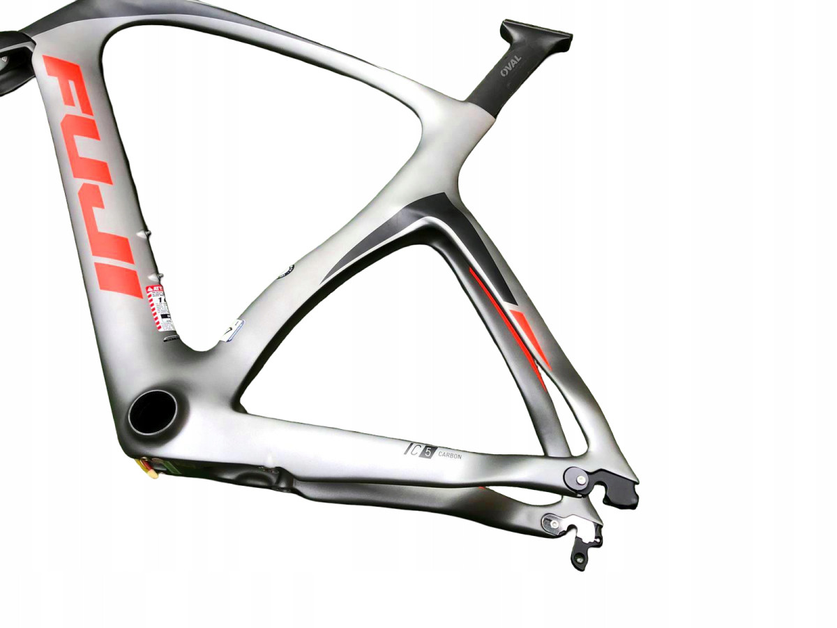 RAMA ROWEROWA FUJI NORCOM STRAIGHT 2.1 ROZMIAR 51CM SATIN GRAY/RED ORANGE