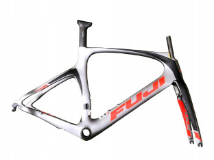RAMA ROWEROWA FUJI NORCOM STRAIGHT 2.1 ROZMIAR 51CM SATIN GRAY/RED ORANGE