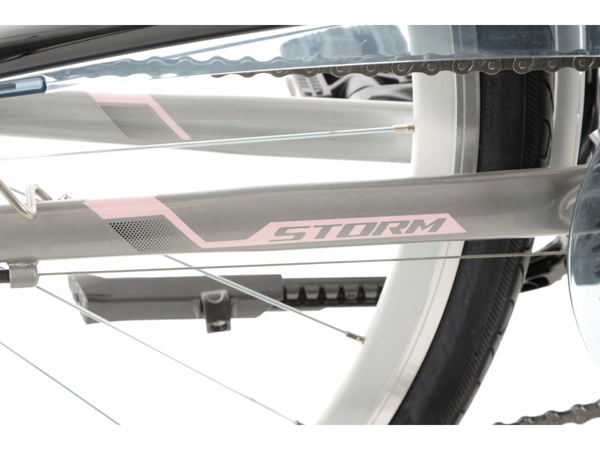 ROWER TREKKINGOWY STORM MARATHON 4.0 LADY RAMA 17" SHIMANO ACERA NEXUS LED