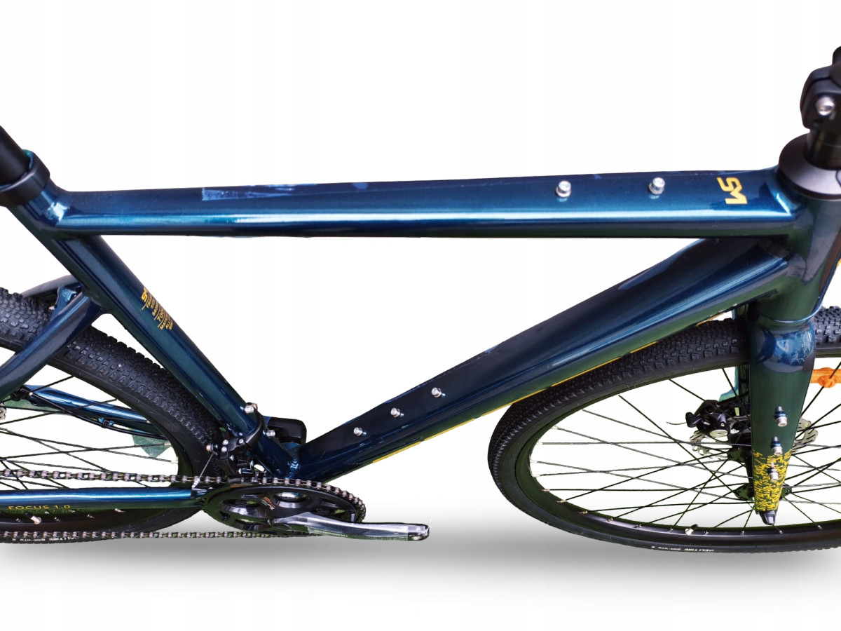 ROWER GRAVEL STORM FOCUS 1.0 SHIMANO TORUENY 54CM ZIELONA BUTELKA