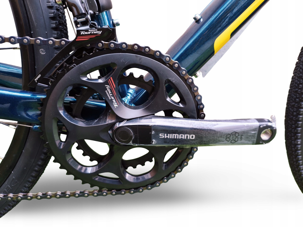 ROWER GRAVEL STORM FOCUS 1.0 SHIMANO TORUENY 54CM ZIELONA BUTELKA