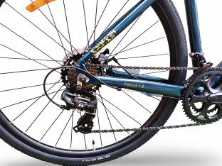 ROWER GRAVEL STORM FOCUS 1.0 SHIMANO TORUENY 54CM ZIELONA BUTELKA