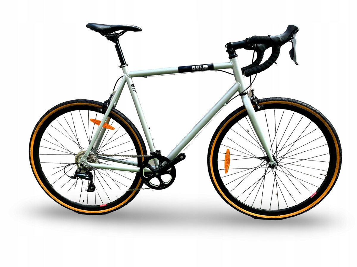 ROWER GRAVEL FIXIE FLOATER RACE 8S SHIMANO SORA CLARIS RAMA 55CM