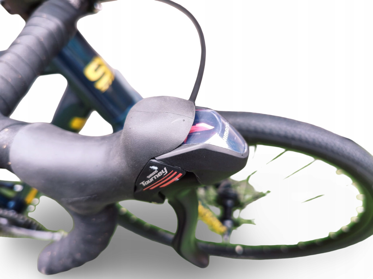 ROWER GRAVEL STORM FOCUS 1.0 SHIMANO TORUENY 54CM ZIELONA BUTELKA