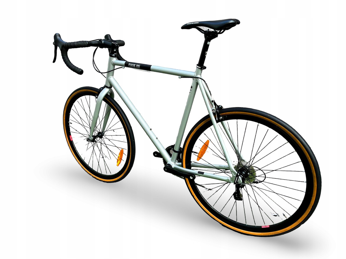 ROWER GRAVEL FIXIE FLOATER RACE 8S SHIMANO SORA CLARIS RAMA 55CM