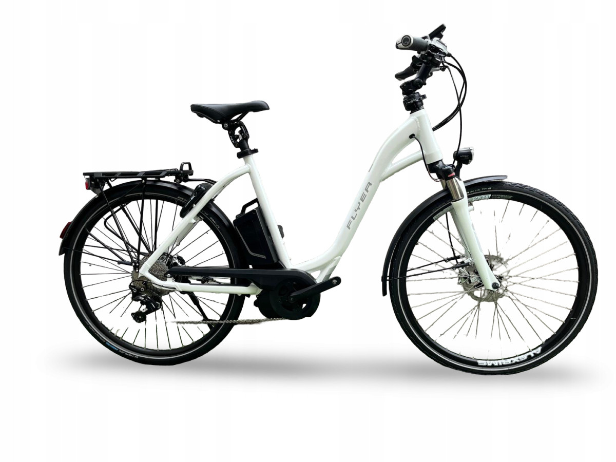 ROWER ELEKTRYCZNY FLYER C10 RAMA 55CM SHIMANO DEORE XT 648WH PANASONIC