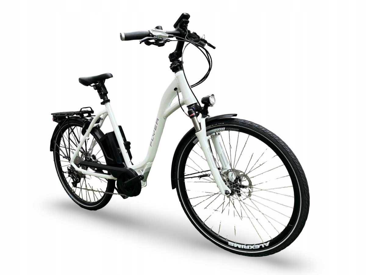 ROWER ELEKTRYCZNY FLYER C10 RAMA 55CM SHIMANO DEORE XT 648WH PANASONIC